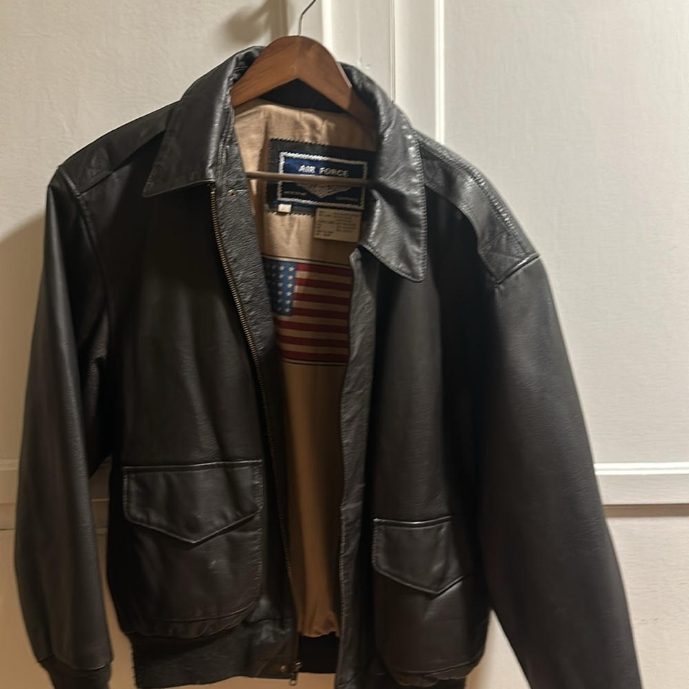 AirForce Genuine Leather Bomber
